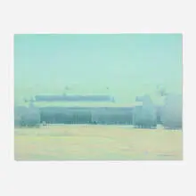 Russell Chatham, June (from the Missouri Headwaters suite), 1985, lithograph in colors
