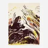 Richard Hunt, Untitled, 1970, lithograph in colors