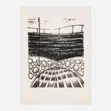 Ed Paschke, Untitled, 1974, lithograph