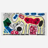 A. R. Penck, Bananenelephant, 1992, screenprint in colors