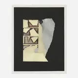 Louise Nevelson, Presenza grafica - Silver, 1975, etching and aquatint in colors with metallic foil on Fabriano Rosaspina