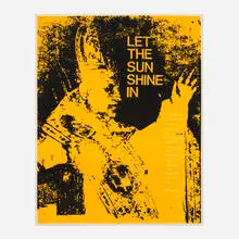 Corita Kent, let the sun shine, 1968, screenprint in colors