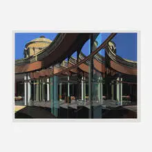 Richard Estes, Cafeteria Vatican (from the Urban Landscapes III portfolio), 1981, screenprint in colors