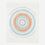 Damien Hirst, Twisted in Sobriety (from the In a Spin, the Action of the World on Things, Volume II portfolio), 2002, etching in colors on Hahnemühle