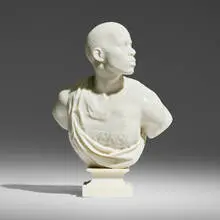 Kehinde Wiley, After La Négresse, 1872, 2006, cast marble dust, resin
