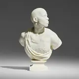 Kehinde Wiley, After La Négresse, 1872, 2006, cast marble dust, resin
