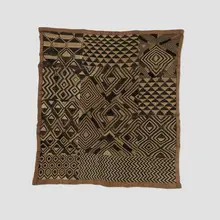Bushongo, Shoowa prestige panel, raffia, fibers