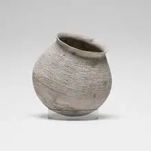 Ancestral Pueblo, Corrugated jar, earthenware