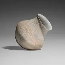 Ancestral Pueblo, Corrugated jar, ceramic