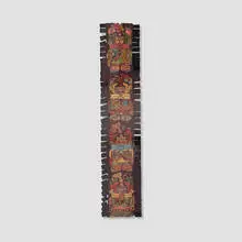 Paracas Style, Textile, woven cotton and camelid fiber