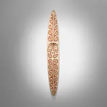 Papuan, Gope (spirit board), carved wood, pigment