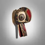 Bwa, Mask, carved and painted wood