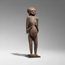 Makonde, Fertility figure, carved wood