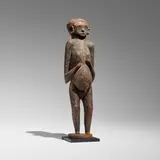 Makonde, Fertility figure, carved wood