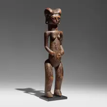 Kwere, Fertility figure, carved wood