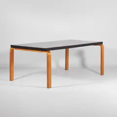 Dining table by Alvar Aalto, 1930s, sold Jan 2026