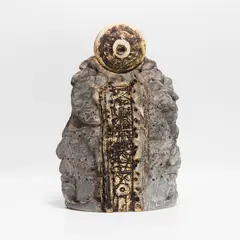 High-fired earthenware pot by Bernard Rooke, 1979, sold Jan 2026