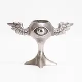 Mark Brazier-Jones, 'Guardian' egg cup or candle holder, aluminium