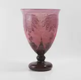 Charles Schneider, Le Verre Français 'Dahlia' cameo glass vase, c.1925