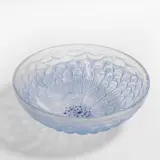 'Dahlia' bowl by René Lalique, 1931, moulded and stained glass, sold Oct 2025