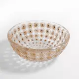 René Lalique, 'Nemours' bowl, 1929, stained and enamelled glass