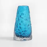 Geoffrey Baxter, Whitefriars Textured Range 'Volcano' vase