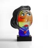Fabio Tagliapietra, Murano glass 'Picasso' sculpture
