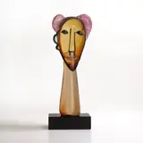 Fabio Tagliapietra, Murano glass 'Modigliani' sculpture