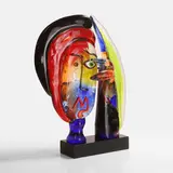 Fabio Tagliapietra, Murano glass 'Picasso' sculpture
