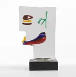 Francesco Badioli, 'Hercule', a Murano glass sculpture