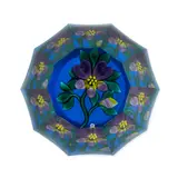 New Jersey, late 20th century, cone mark red "B," ht. 2 3/4 in. by Bob Banford Faceted Cone Paperweight, sold Feb 2025