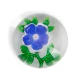 ht. 2, dia. 2 3/4 in. by French Dogrose Glass Paperweight, offered Feb 2025