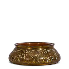 Grapevine Planter by Tiffany Studios, bronze with copper liner, glass, sold Oct 2025