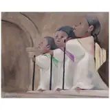 Jean Charlot, Pilgrims II, oil on canvas