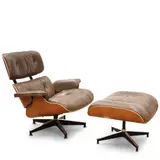 Charles Eames and Ray Eames, 670 Lounge Chair and 671 Ottoman