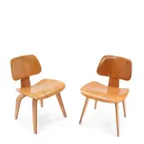 Charles Eames and Ray Eames, Two Early DCW Chairs