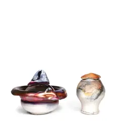 Susanne Stephenson, Lidded Tureen and Lidded Jar, glazed ceramic, tureen incised 'SGS' on underside, jar apparently unsigned