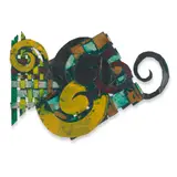 Alvin D. Loving, Untitled (Spiral Collage)