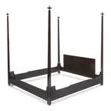 Tommi Parzinger, Rare Queen-Size Four-Poster Bed