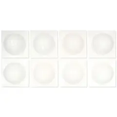 Verner Panton, Eight Wall Panels, Lüber AG, molded fiberglass