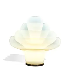 LT-305 Table Lamp by Carlo Nason, for Mazzega, glass, brass, sold Oct 2025