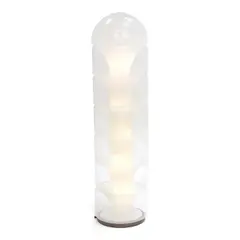 Carlo Nason, Model LT-316 Floor Lamp, for Mazzega, glass, enameled metal