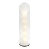 Carlo Nason, Model LT-316 Floor Lamp, for Mazzega, glass, enameled metal