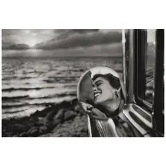 Elliott Erwitt, California (Kiss), oversized gelatin silver print