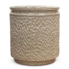David Cressey and Robert Maxwell, Thumbprint Planter, for Earthgender Ceramics, glazed stoneware