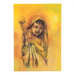 Boy in Robe by Rafael Coronel, sold Oct 2025