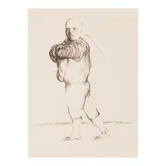 Rafael Coronel, Untitled (Walking Figure)