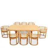 Richard Meier, Dining Table and Set of Eight Chairs