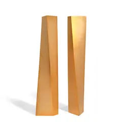 Zaha Hadid, Two Crevasse Vases