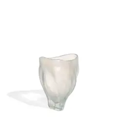 Massimo Micheluzzi, Amorphic Vase, iridescent blown glass, inscribed 'Massimo Micheluzzi MURANO 2009'